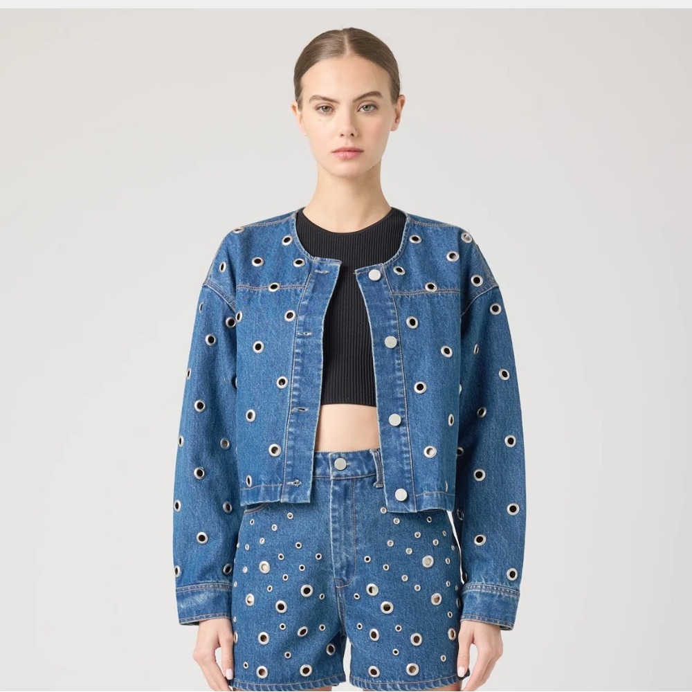 BlankNYC Silver Dreams Jacket